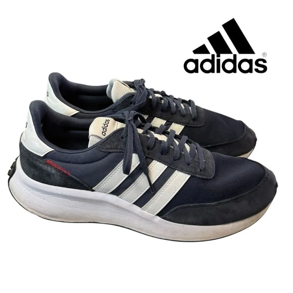Adidas Run 70s 'Shadow Navy Off White Men's Sneakers 11.5